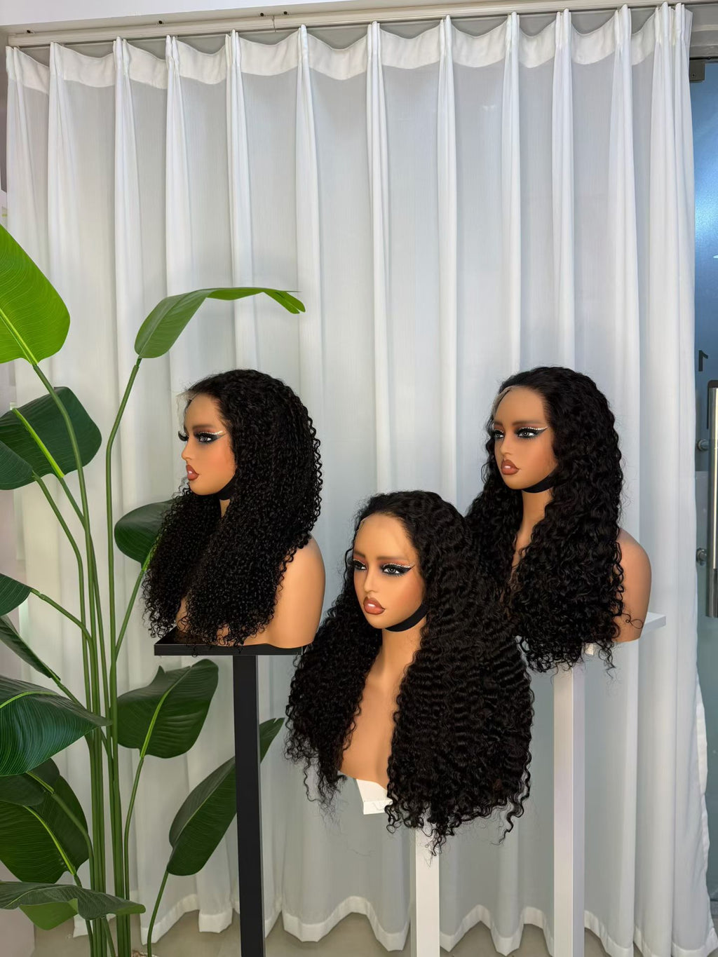 13x4 HD Lace Frontal Curly Wig - 24 Inch 100% Virgin Remy Human Hair (Pixie Curl / Burmese / Water Wave)