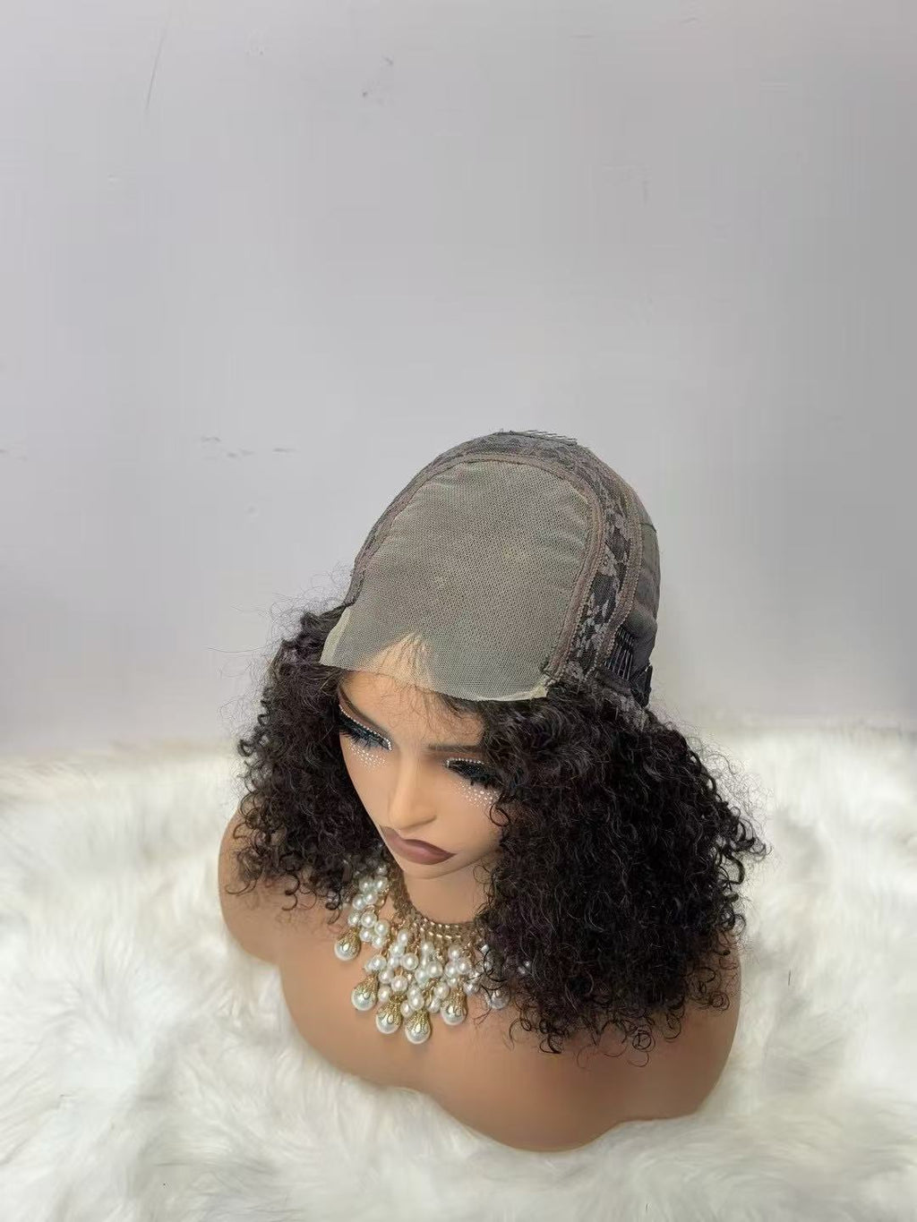 4x4 Lace Closure Pixie Curl Bob Wig - 100% Virgin Human Hair
