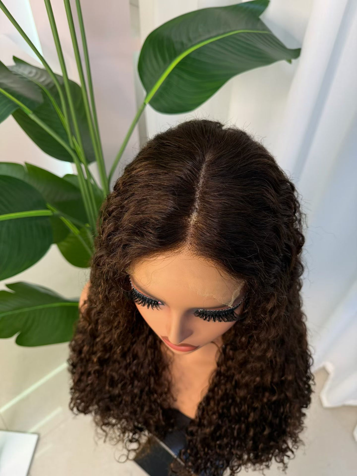 5x5 HD Lace Closure Water Wave Wig 24" 100% Virgin Human Hair