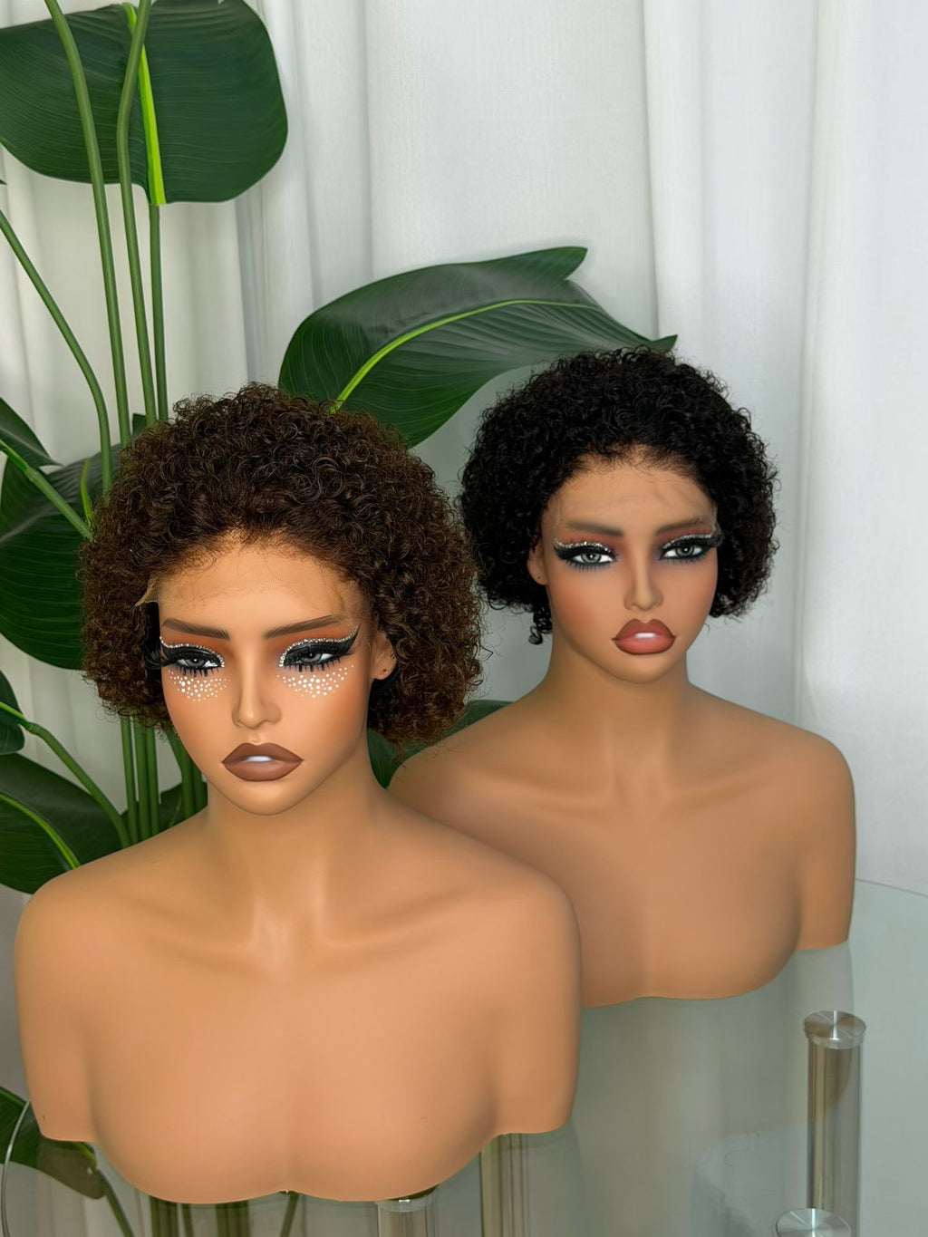 Pixie Cut Short Curly 100% Human Hair HD Lace Wig