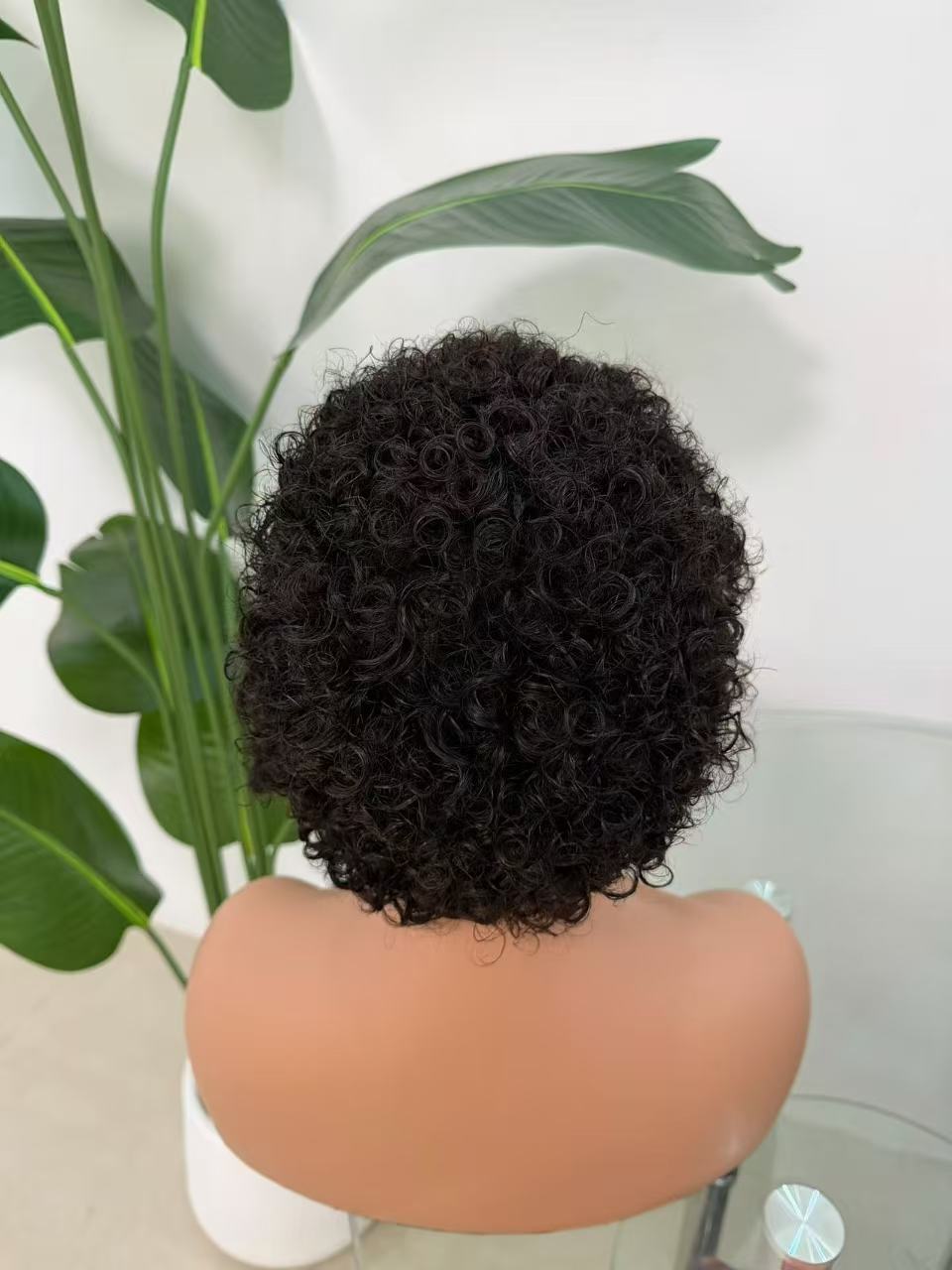 13x4 HD Lace Frontal Short Pixie Curl Wig - 100% Virgin Remy Human Hair