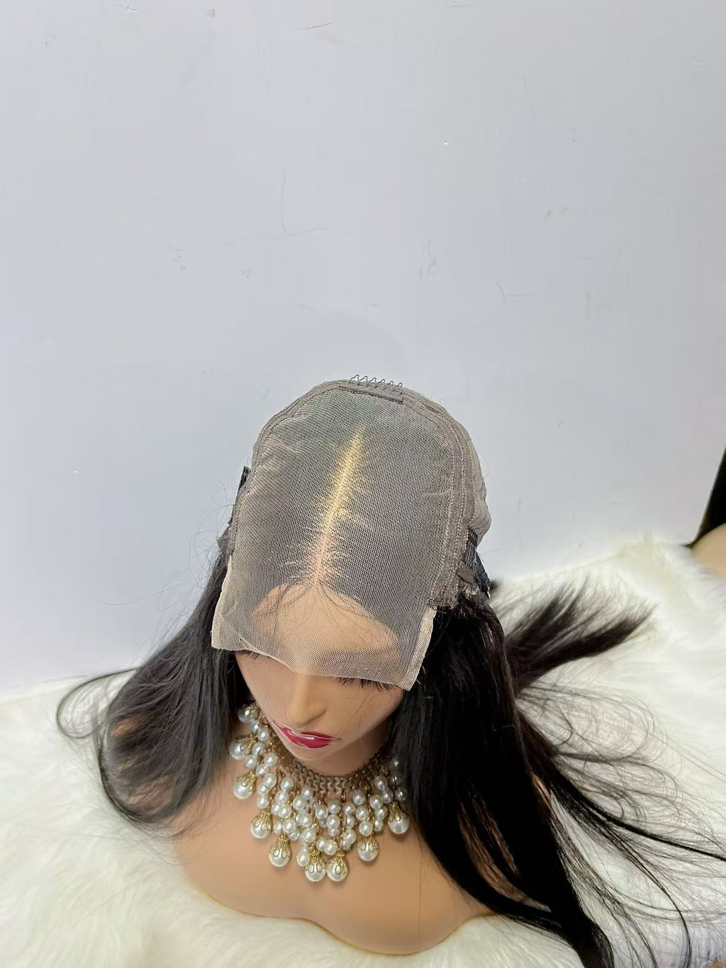 5x5 Lace Closure Super Double Drawn (SDD) Bone Straight Wig - 100% Virgin Human Hair