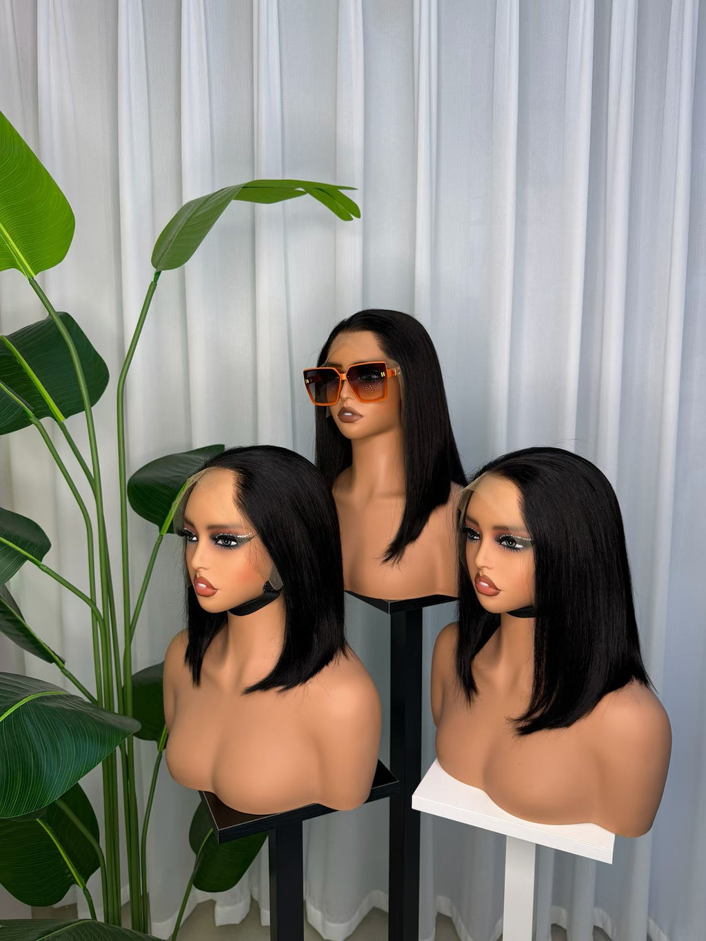13x4 HD Lace Frontal Straight Bob Wig - 100% Virgin Remy Human Hair
