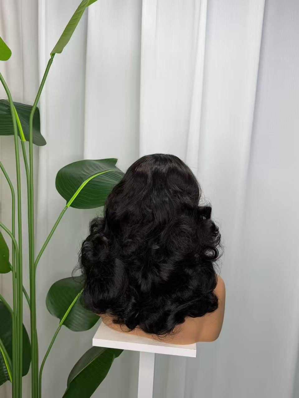 13x4 HD Lace Frontal Bouncy Barrel Curl Wig - 22 Inch 100% Virgin Remy Human Hair