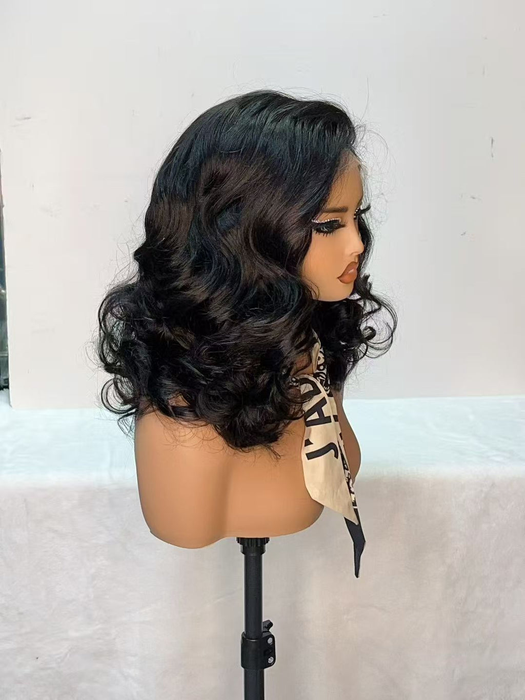 5x5 HD Lace Closure Loose Wave Curly Wig - 100% Virgin Remy Human Hair