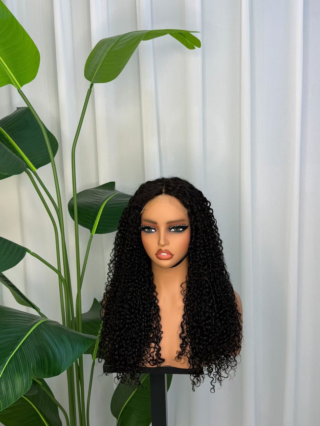 5x5 HD Lace Closure Curly Wig 24 Inch 100% Virgin Human Hair