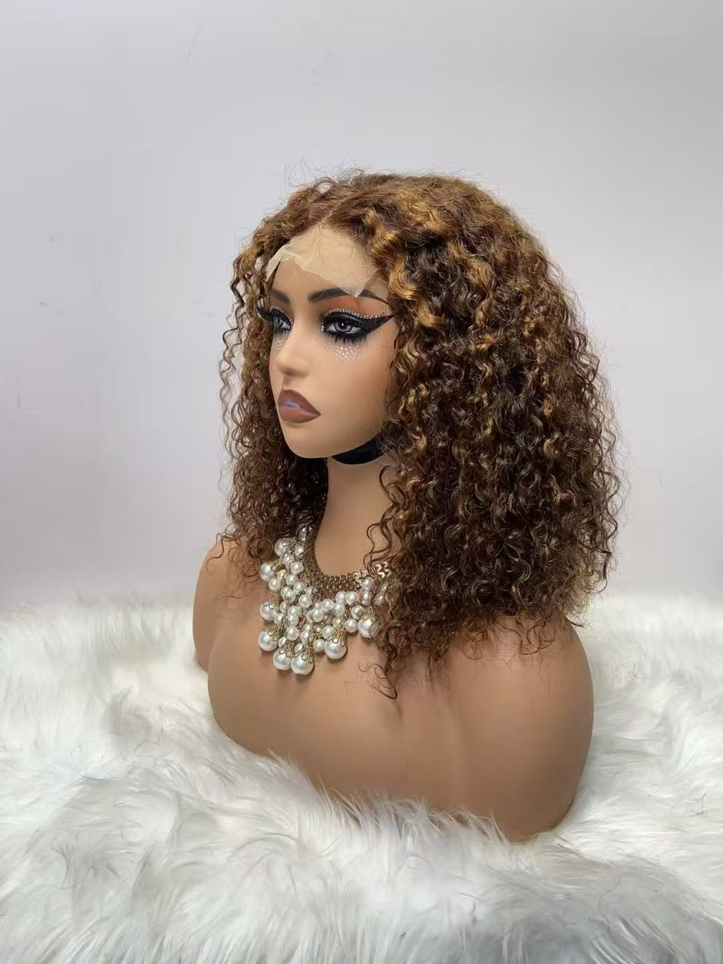 4x4 Lace Closure Pixie Curl Bob Wig - 100% Virgin Human Hair