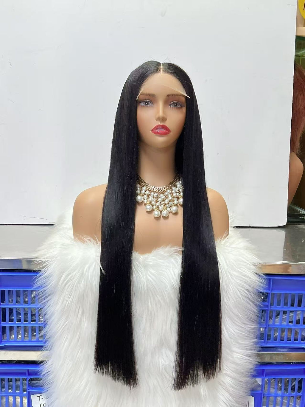 5x5 Lace Closure Super Double Drawn (SDD) Bone Straight Wig - 100% Virgin Human Hair