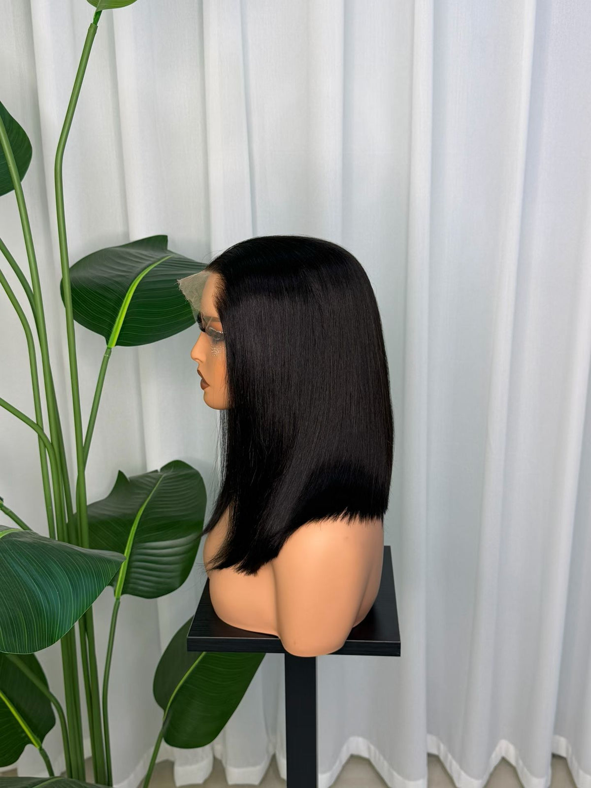 13x4 HD Lace Frontal Straight Bob Wig - 100% Virgin Remy Human Hair
