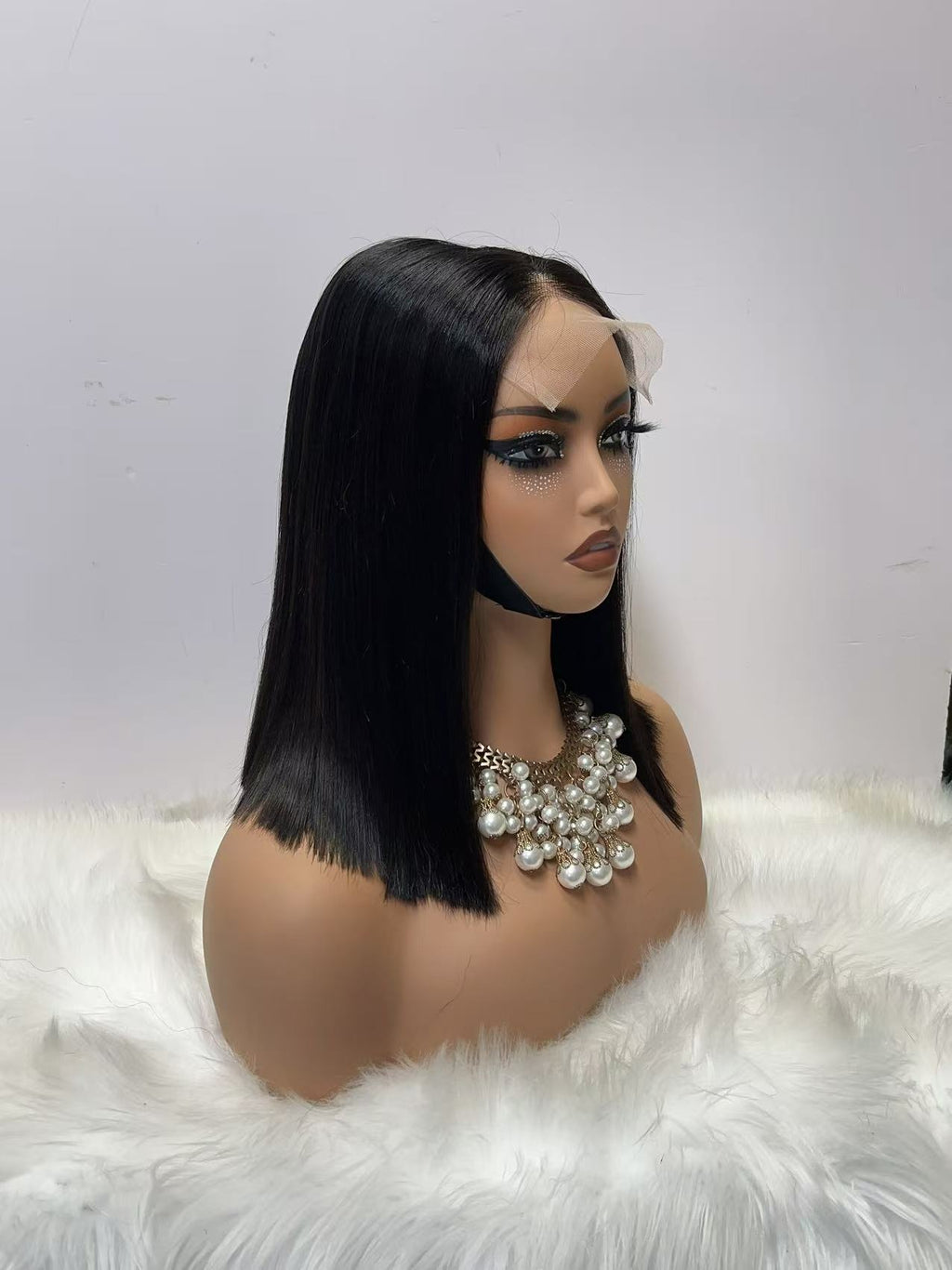 5x5 Lace Closure Super Double Drawn (SDD) Bone Straight Wig - 100% Virgin Human Hair