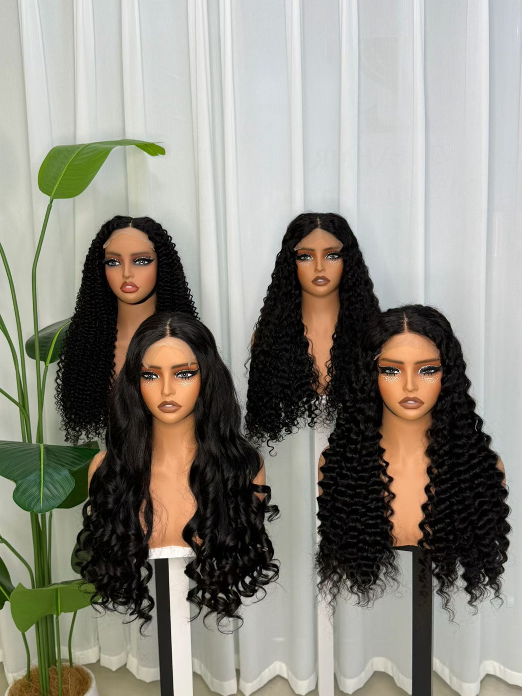 5x5 Lace Closure Wig 300% Density Super Double Drawn (SDD) 100% Virgin Human Hair
