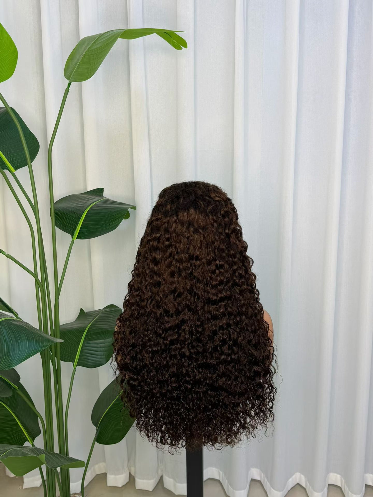 5x5 HD Lace Closure Water Wave Wig 24" 100% Virgin Human Hair