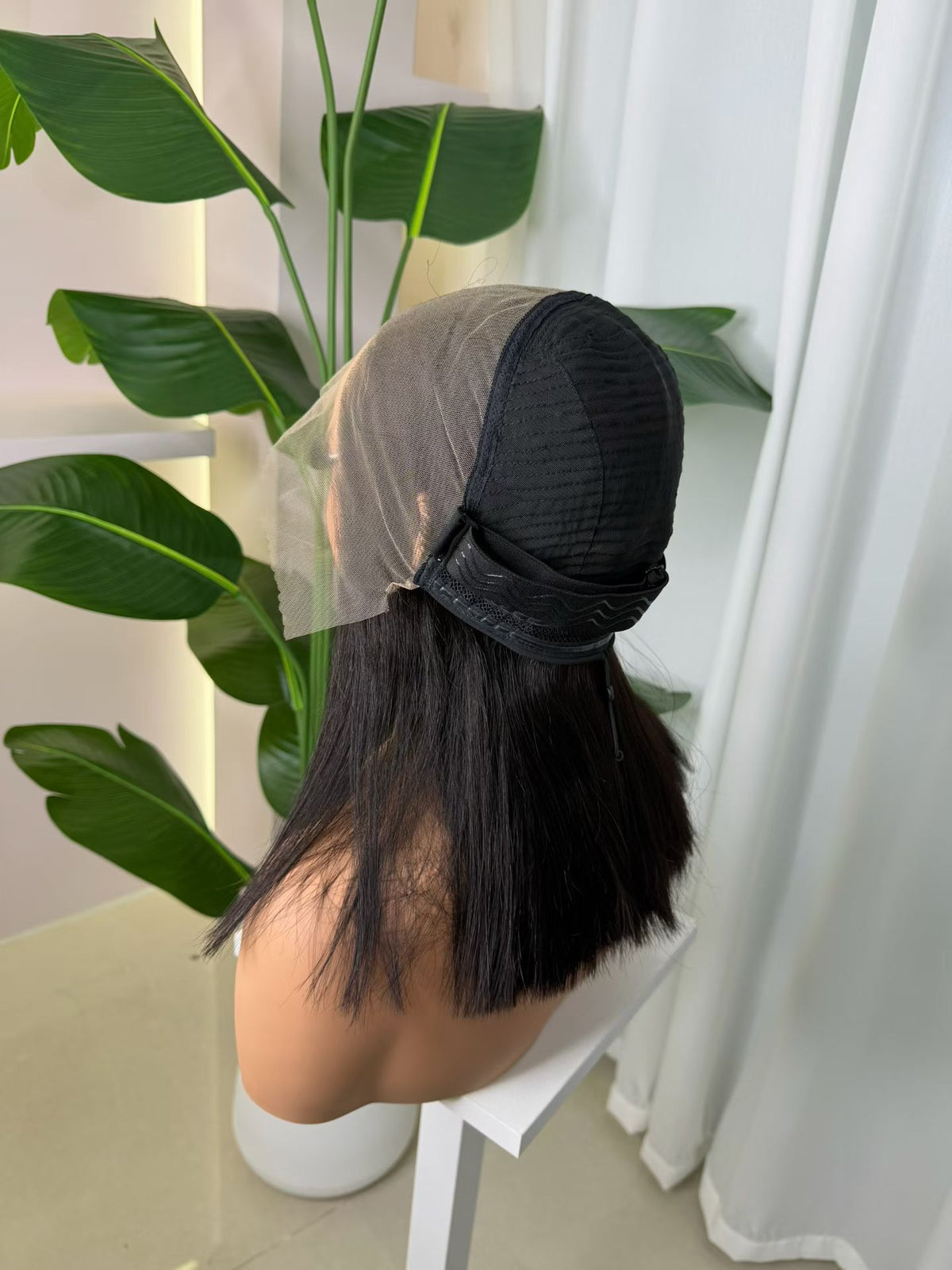 13x6 M Lagos Frontal Straight Bob Wig - Double Drawn 100% Virgin Remy Human Hair