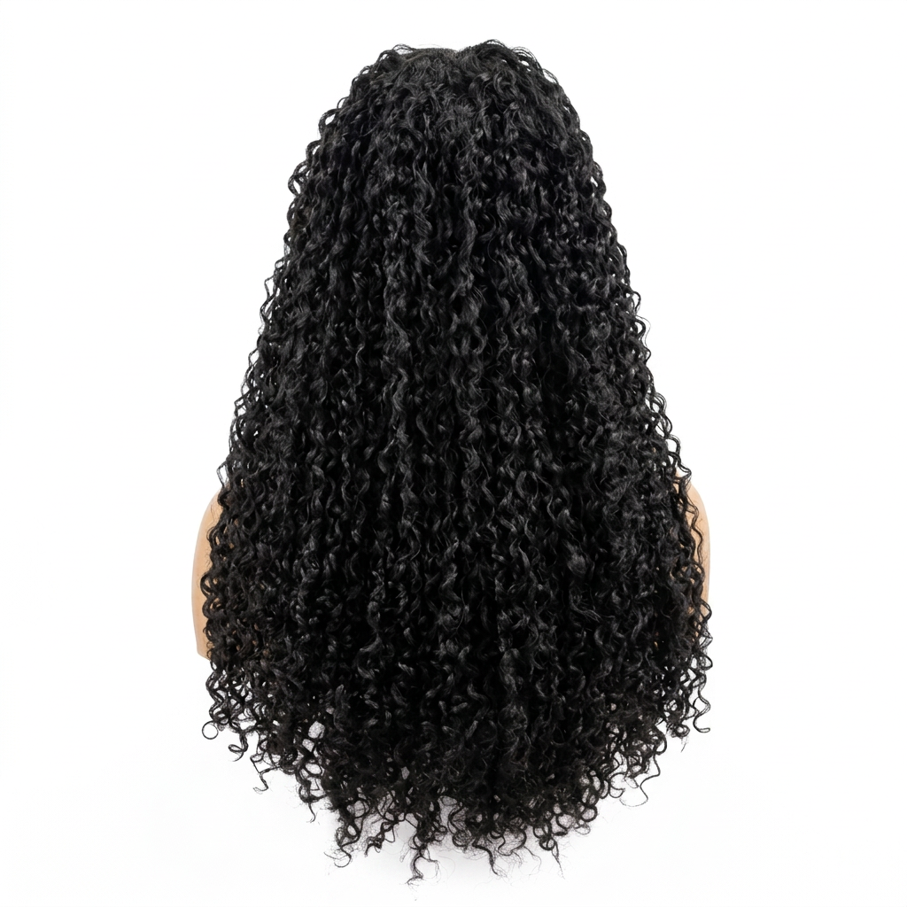 Model 1086 Pixie Curl Wig Back View No Stool