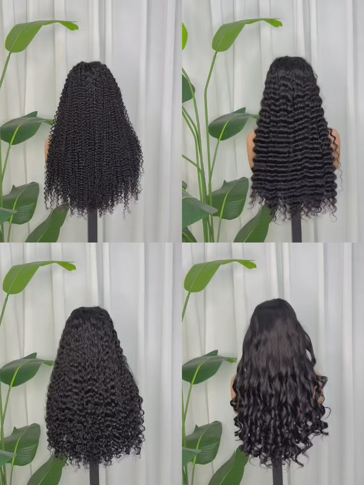 5x5 Lace Closure Wig 300% Density Super Double Drawn (SDD) 100% Virgin Human Hair